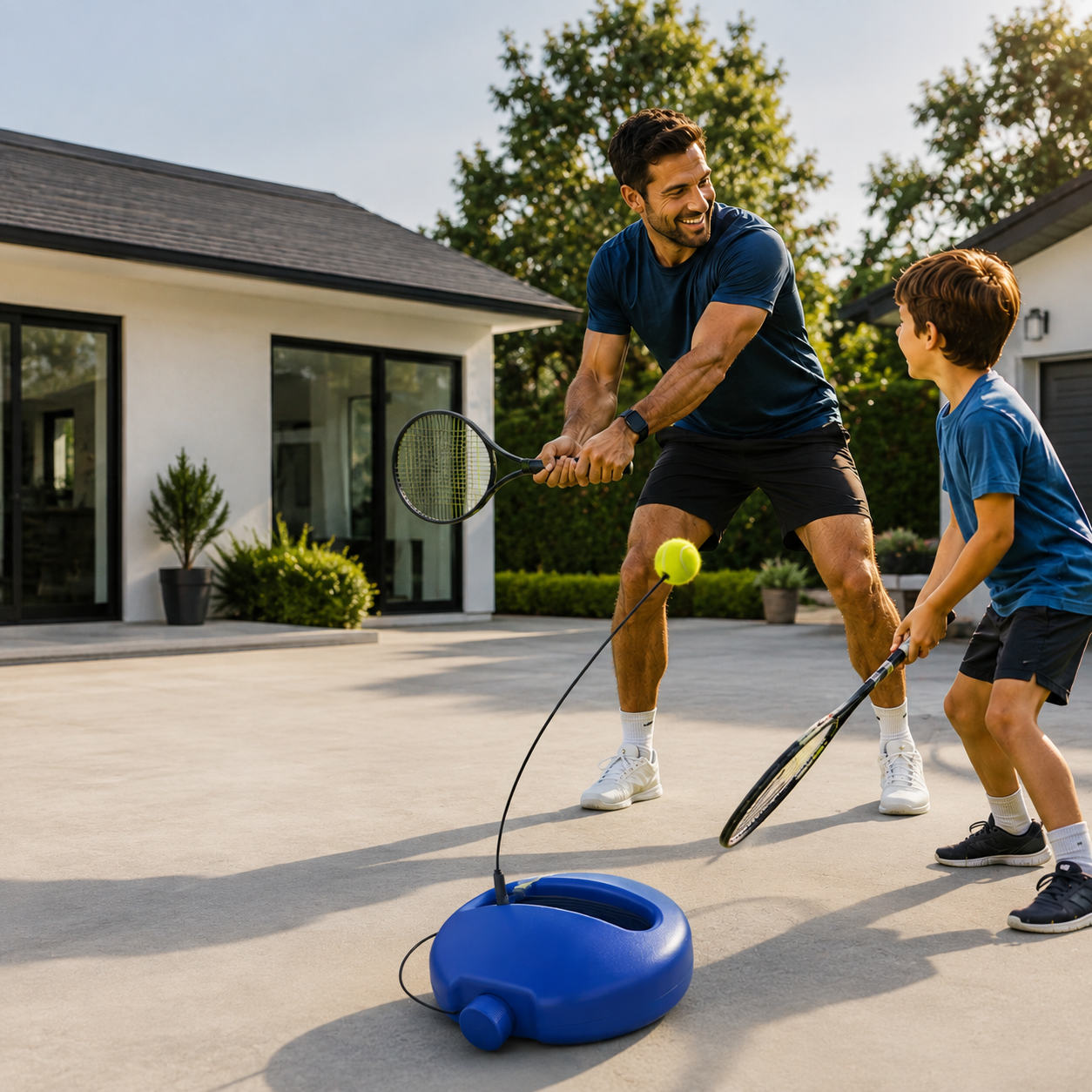 Tennix Rebound — L'appareil de tennis qui te renvoie la balle à chaque coup